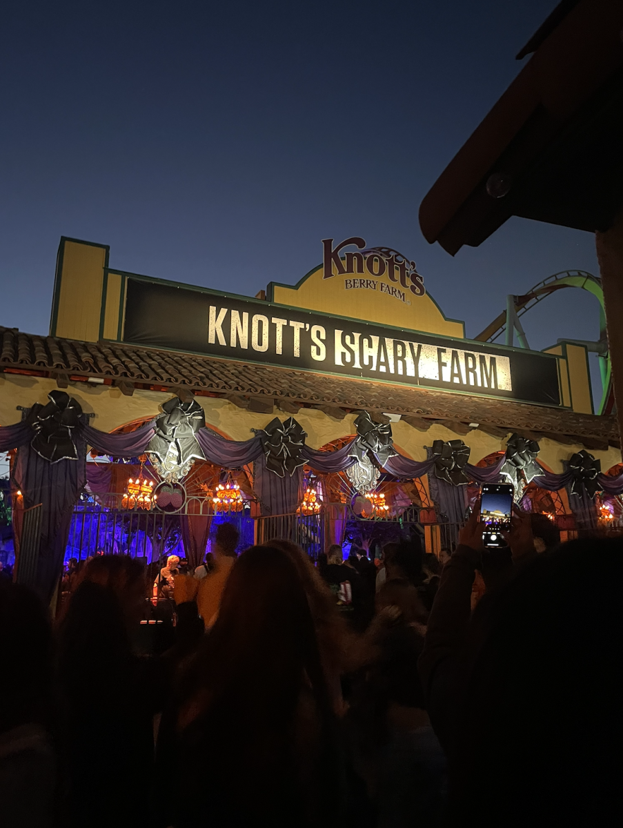 Entrance to Knott's Scary Farm.